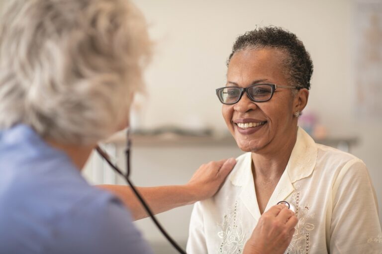 Checking a heart beat