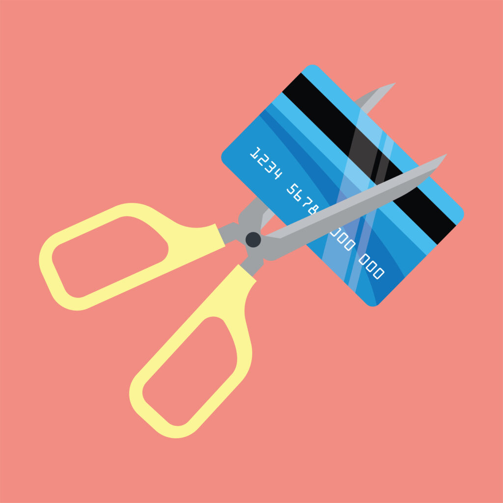 delete credit card info