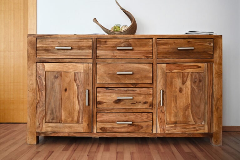 Old solid wood furniture