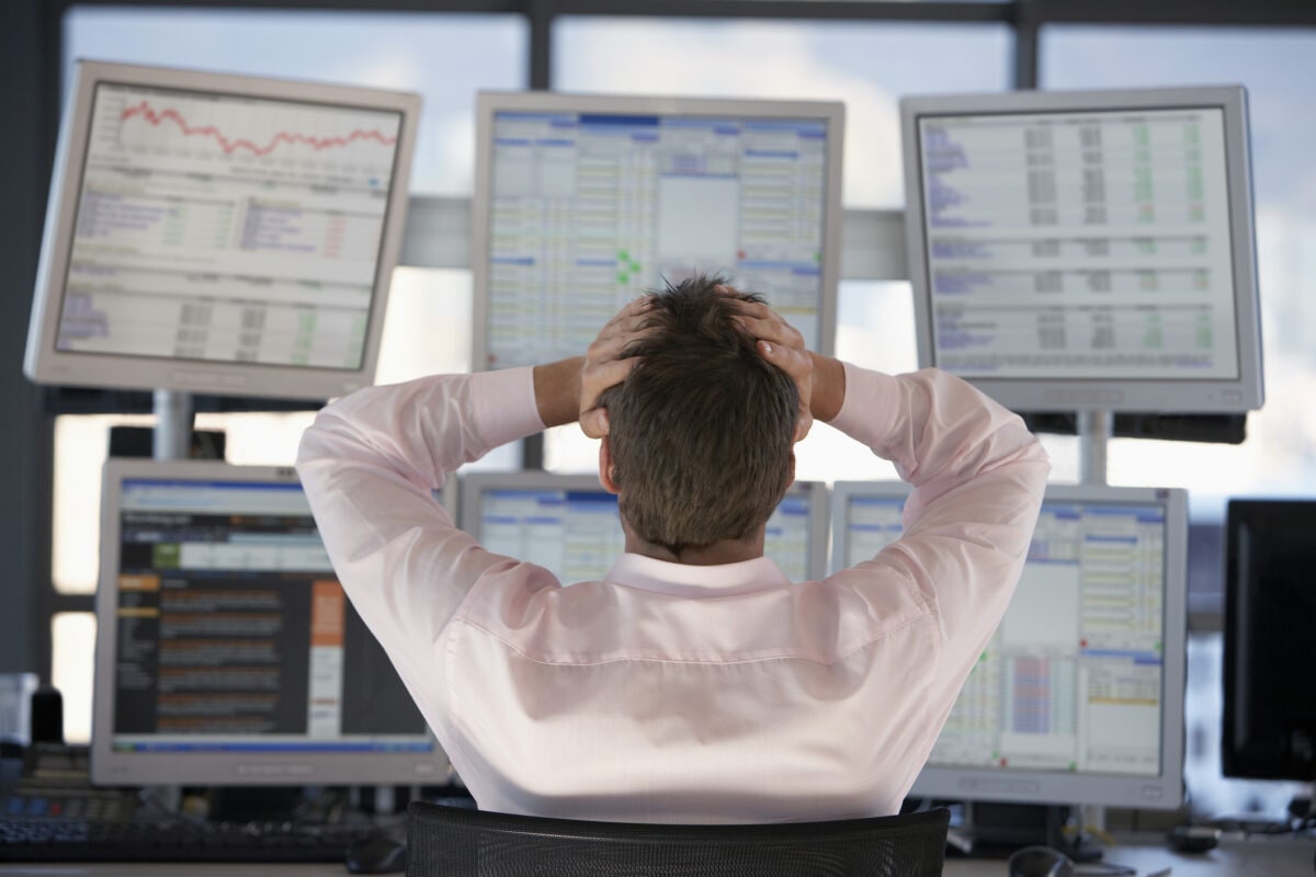 Businessman Receiving Bad News