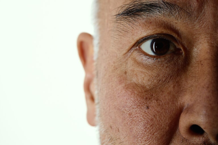 Portrait of a man in his 50s.