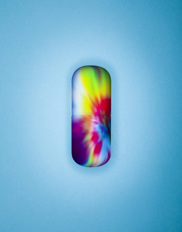 tie dye capsule