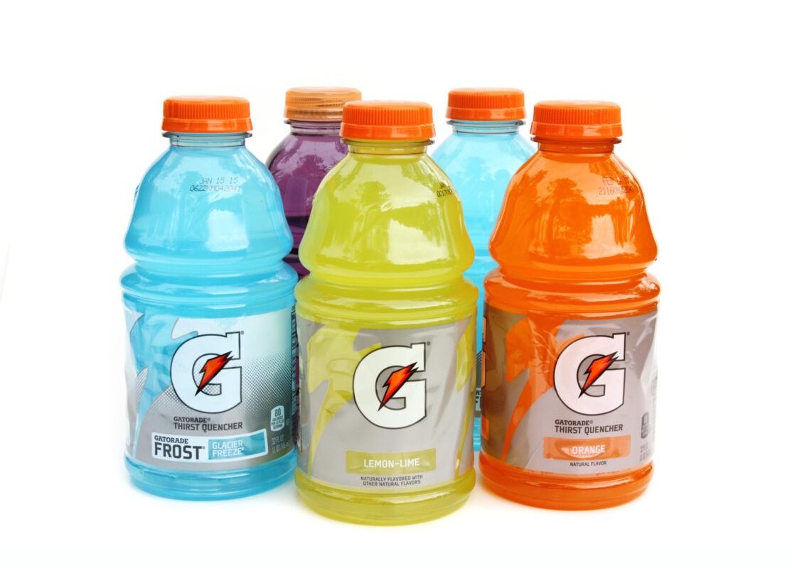 Gatorade sports drinks