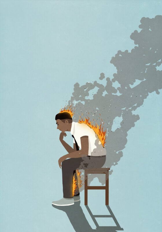 Inflammation is akin to your cells being on fire, but it is a part of the healing process.