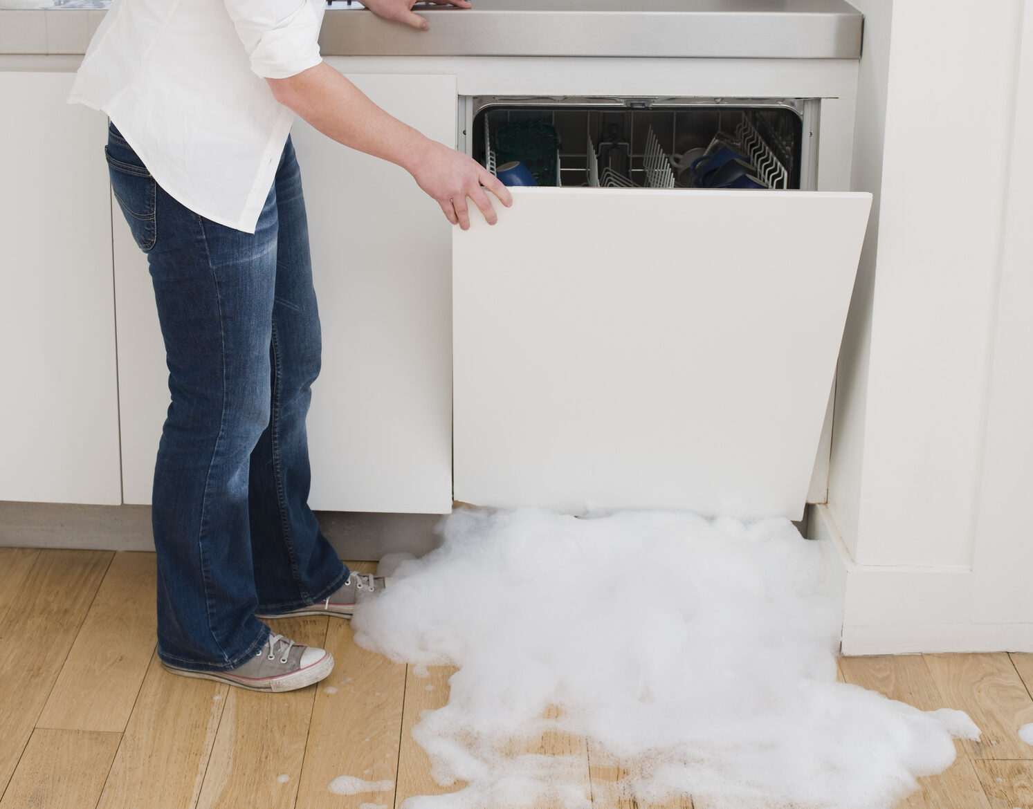 dishwasher leaking
