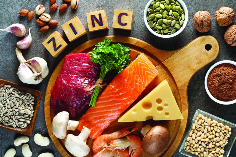 foods high in zinc
